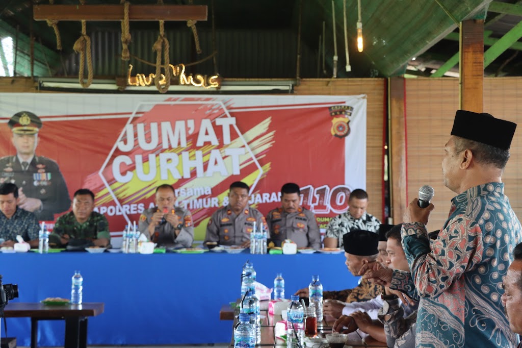 Giat Jum'at Curhat di Kecamatan Nurussalam Berjalan Sukses